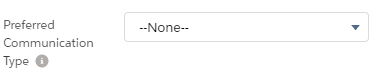 7. Preferred Communication Type
