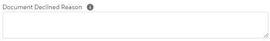4. Document Declined Reason