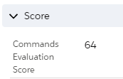 6. Commands Evaluation Score