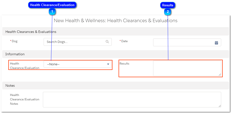 3.1.3. Health Clearances & Evaluations