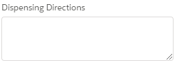 8. Dispensing Directions